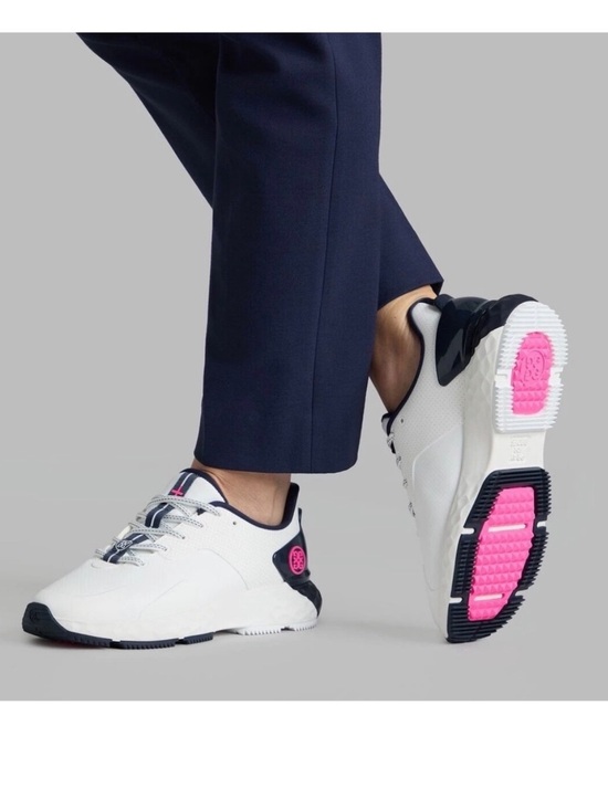 G/FORE Shoes - G/fore MG4+ Perforated Spikeless Golf Shoes Sneakers Snow Twilight Womens Golf